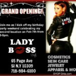 Drita Celebrates Grand Opening of Lady Boss