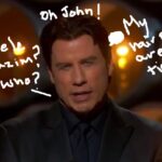 John Travolta on Butchering Idina Menzel's Name