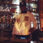 50 Cent Rocks Valentino Making Dessert