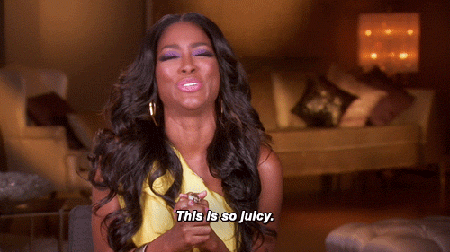 Kenya Moore is Eating the Juice About Apollo