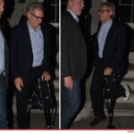 Harrison Ford Spotted on One Leg
