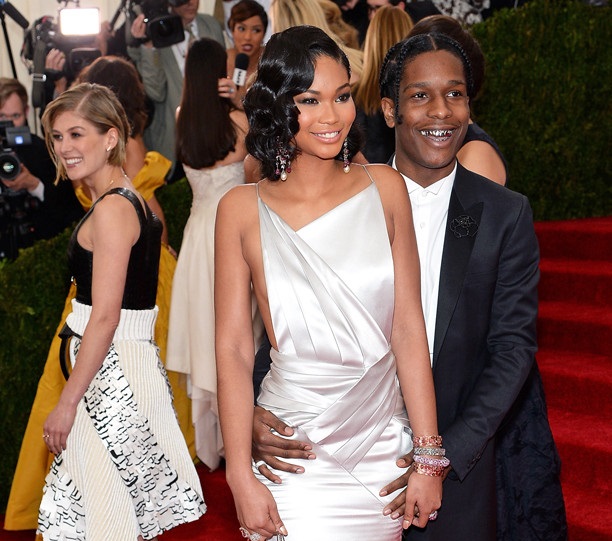 ASAP Rocky and Chanel Iman SPLIT