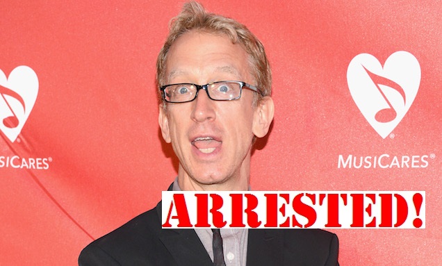 Oh No...Andy Dick Arrested