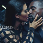 Kim & Kanye Kardashian-West Reveal New Balmain Ad