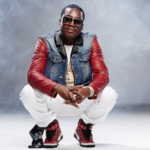 Meek Mill Sporting DSQUARED2 Denim Jacket