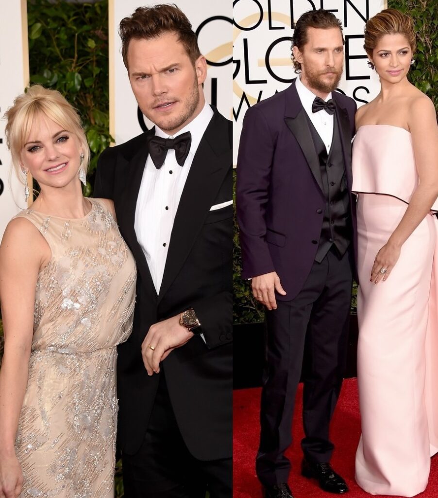 The Hottest Couples on Globes Carpet
