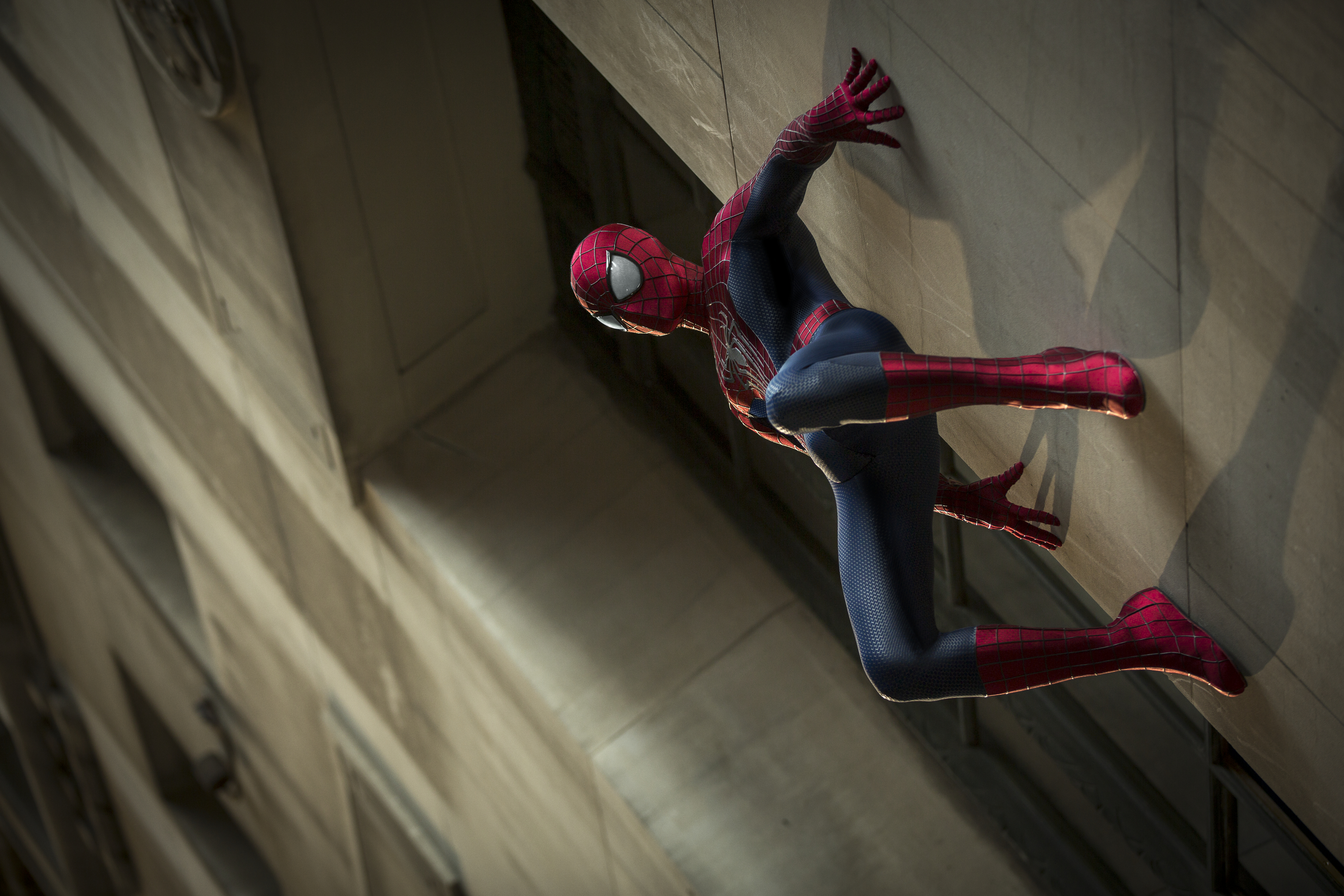 Andrew Garfield stars as Spider-Man in Columbia Pictures' "The Amazing Spider-Man 2," also starring Emma Stone.