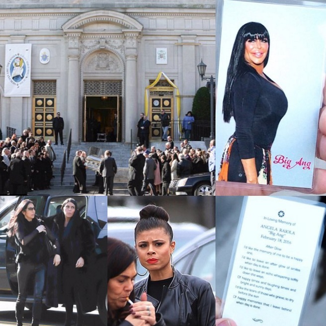 Mob Wives Say Goodbye At Big Ang Big Funeral