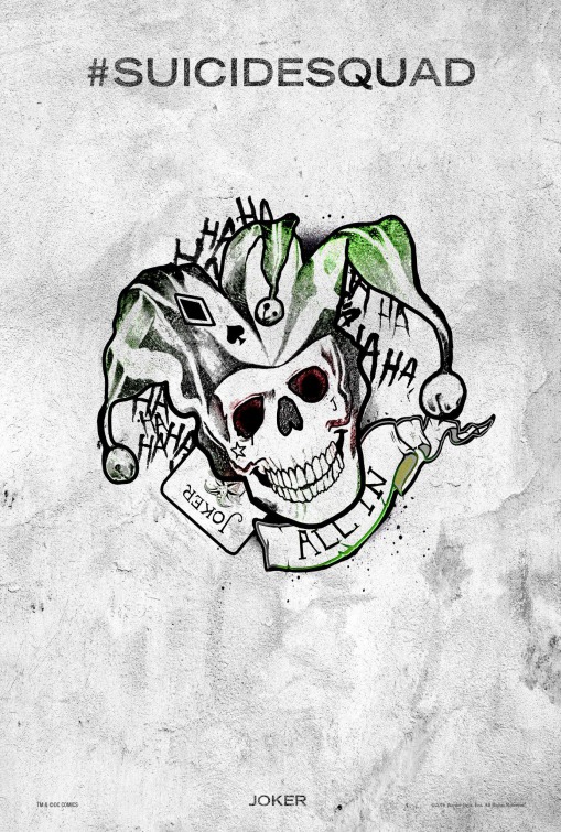Suicide Squad Releases Tattoo Inspired Posters