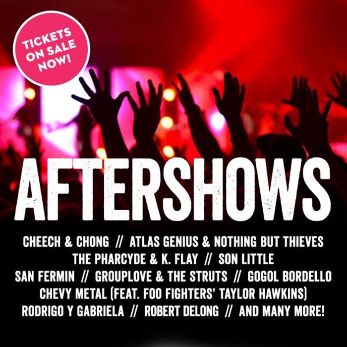 BottleRock Napa Aftershows Lineup 2016