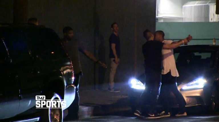 Michael Sam Caught In Street Fight