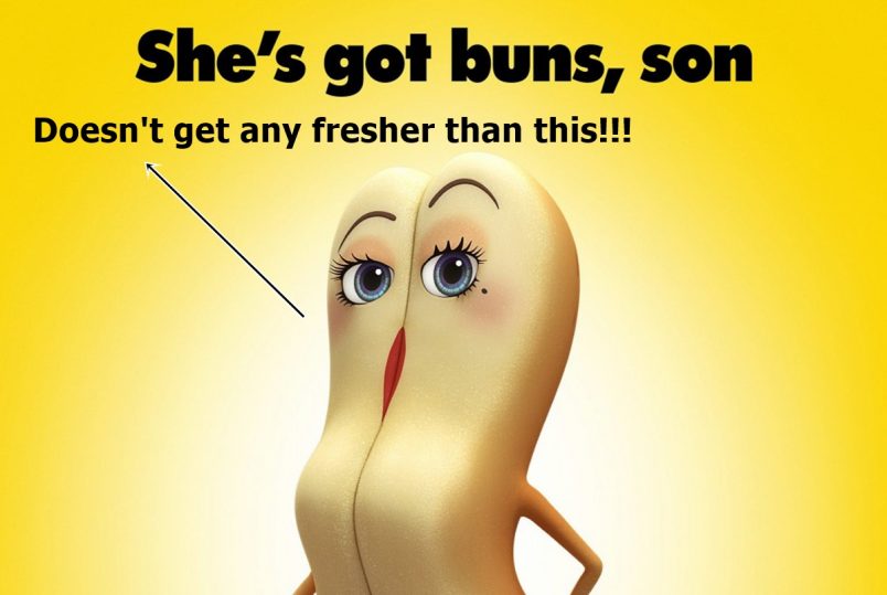 Sausage Party Sexual Innuendo Character Posters