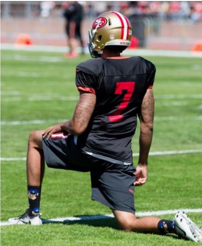 Colin Kaepernick Responds to SFPD with His Socks