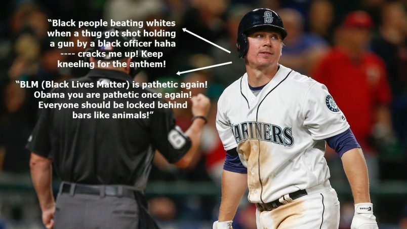 Seattle Mariners catcher Steve Clevenger SUSPENDED