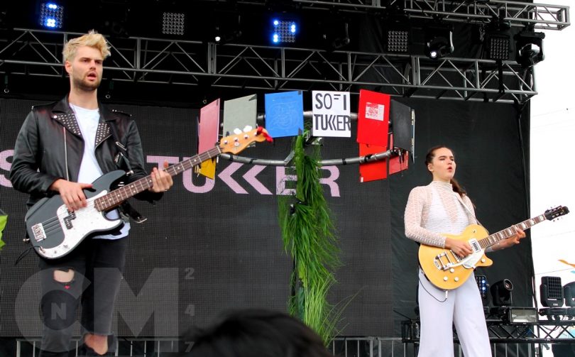 Sofi Tukker Shines Bright Treasure Island Music Festival