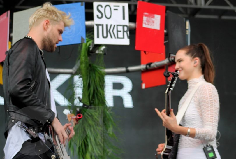 Sofi Tukker Shines Bright Treasure Island Music Festival