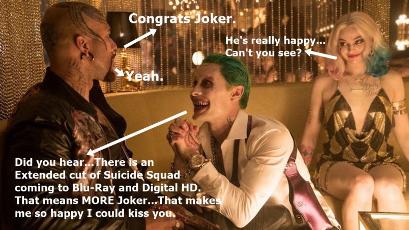 Suicide Squad Extended Edition is Coming to Blu-Ray + Digital HD
