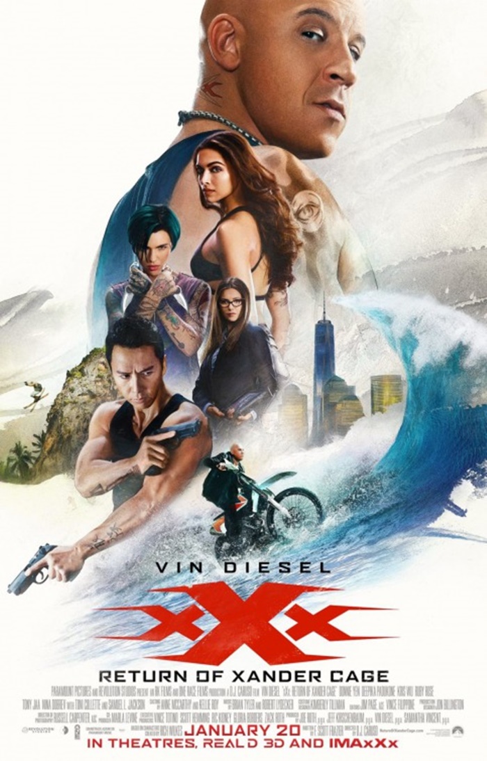 XXX: THE RETURN OF XANDER CAGE Screening Giveaway LA, NY, ATL