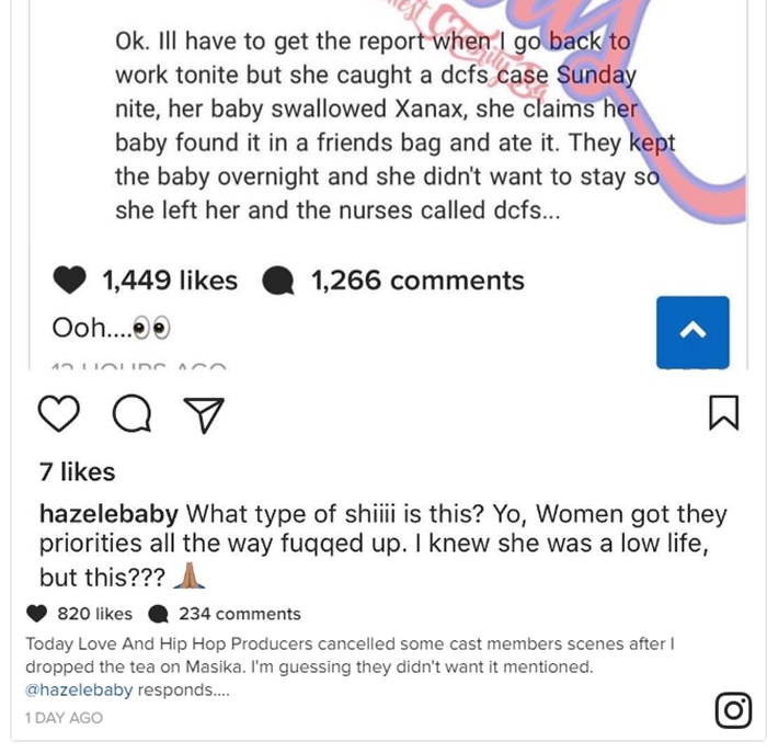 Hazel E BLASTS Masika; LHHH Producers Cancel Filming