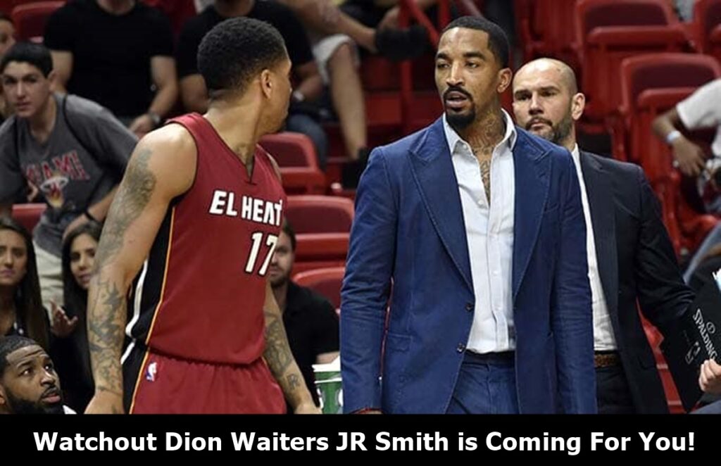 JR Smith + Dion Waiters Shouting Match Gets HEATED
