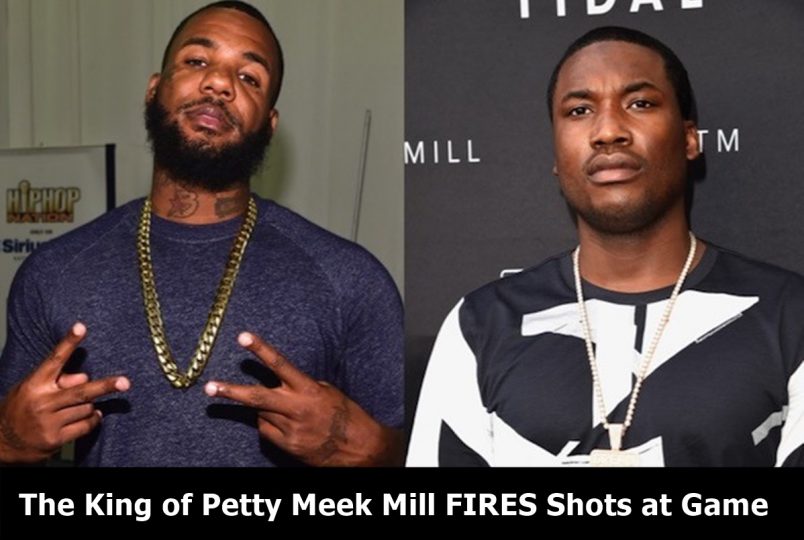 Meek Mill Keeps it PETTY FIRING SHOTS at Game's Diss