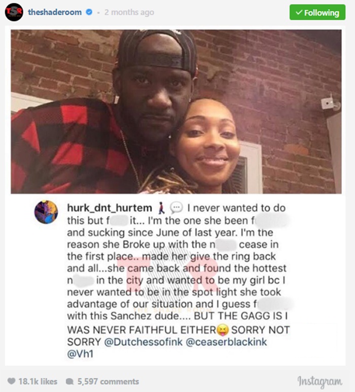 Dutchess Suing Ceasar For Half of Black Ink Empire