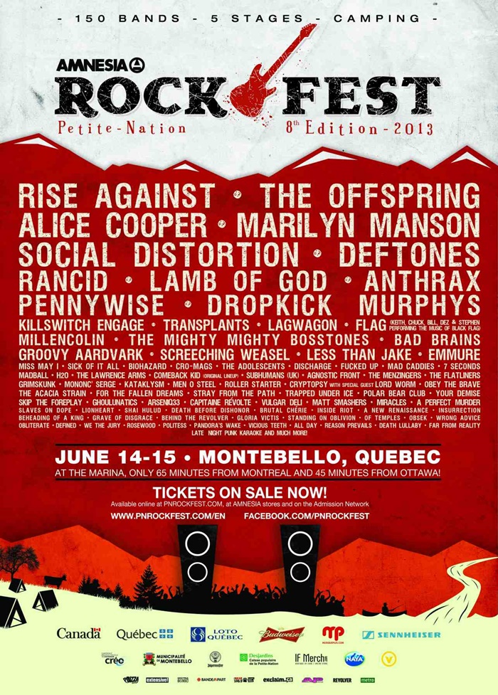 The HOTTEST Rock Music Festivals 2017