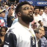 Ezekiel Elliott Brings Stacey Dash Type To Tony Romo Mavs Game