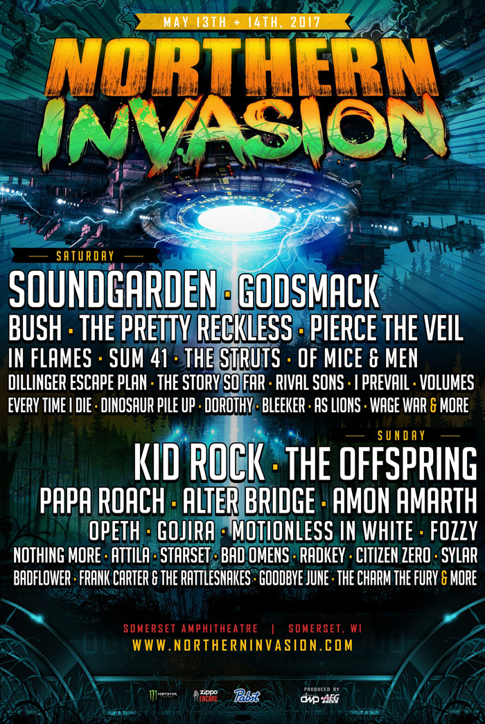 The HOTTEST Rock Music Festivals 2017