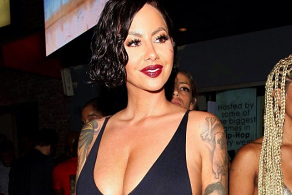 Amber Rose Thinking About A Breast Reduction