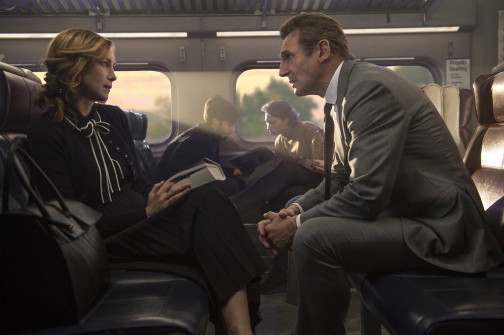 Is Liam Neeson Being Set up in The Commuter?