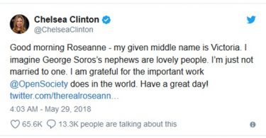 Roseanne Barr Tweet Gets Roseanne Cancelled