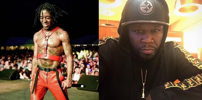 50 Cent RIPS Lil Uzi For his 50 Shades Freed Outfit