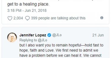 Jennifer Lopez Has Zero Tolerance for Donald Trump's Border Jennifer Lopez Has Zero Tolerance for Donald Trump's Border Policy