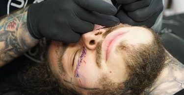 Post Malone New Face Tattoo Social Media Weighs In