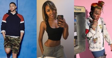 Ben Simmons Ex Tanishe Dating Rapper 6ix9ine