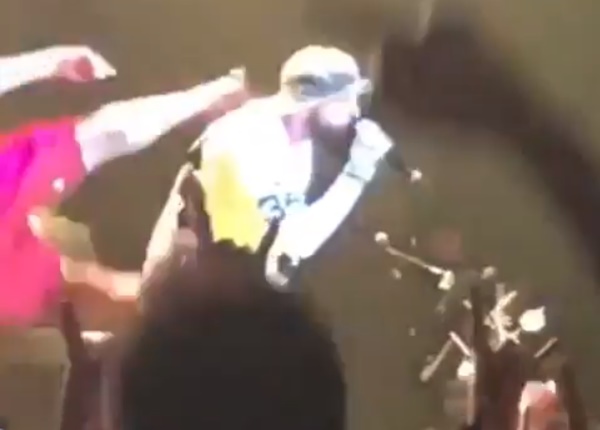 Insane Clown Posse’s Shaggy Dropkicks Fred Durst During Limp Bizkit Set