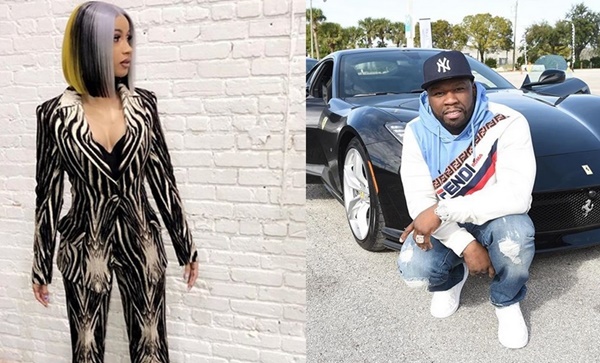 50 Cent Playing Cupid For Cardi B + Offset to Kiss and Makeup