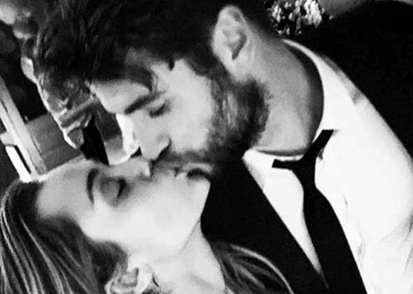 Miley Cyrus + Liam Hemsworth Married