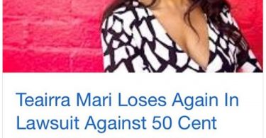 50 Cent SLAMS Teairra Mari After Losing Lawsuit