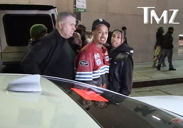 Tyga Caught Reaching For Gun During Altercation