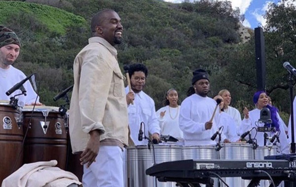 Kanye West Sunday Service Streaming From Coachella on Easter Morning