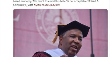 Robert F. Smith Paying Off Morehouse College Graduates Student Loans