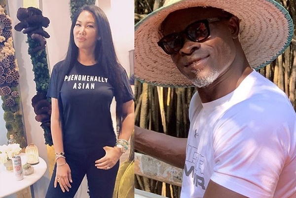 Kimora Lee Simmons: I'm NOT Stopping Djimon Hounsou From Fatherhood
