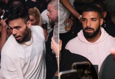 Chris Brown + Drake Caught Partying in Public