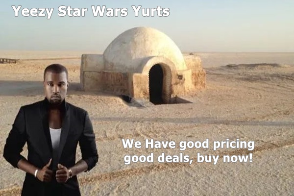 Kanye West to Build ‘Star Wars’-Inspired Homes for Homeless