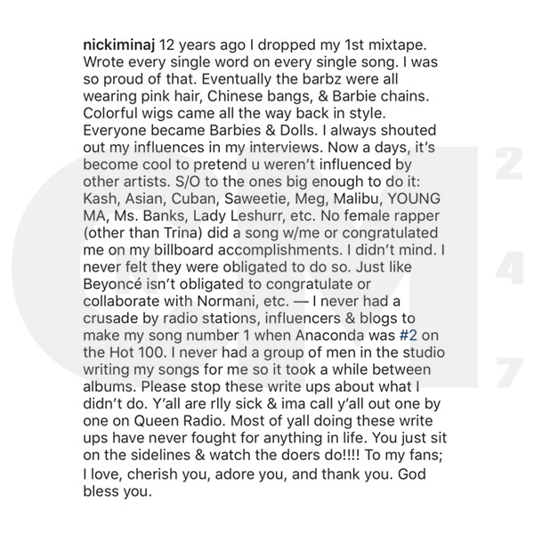 New Gen Female Rappers Respond to Nicki Minaj