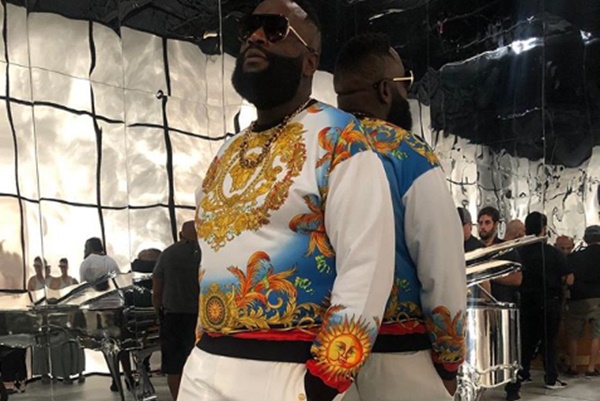 Rick Ross Responds to Nicki Minaj Telling Him To Sit His "Fat Ass Down"