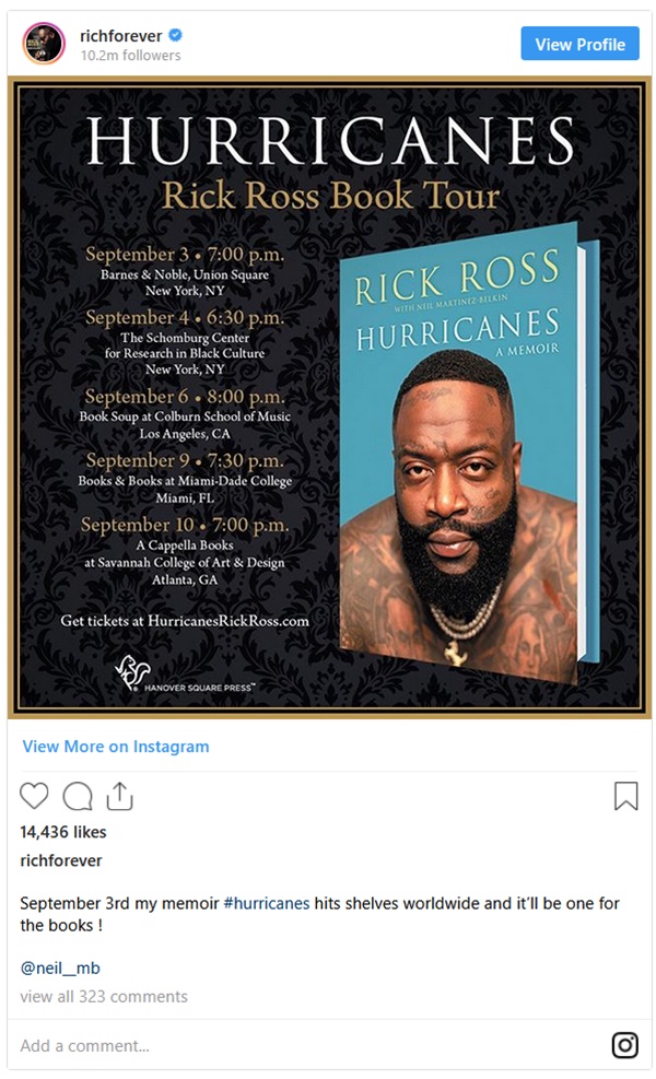 Rick Ross Admits Codeine Abuse in "Hurricanes" Memoir