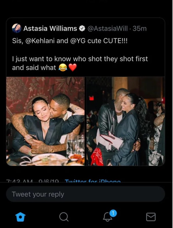 NOT Everyone Is Happy Kehlani + YG Are Official Dating